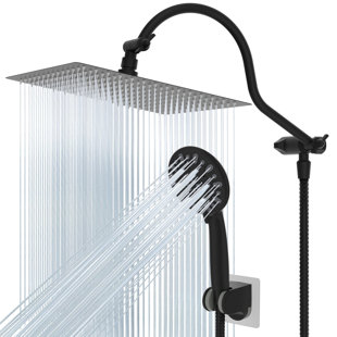 Matte Black Shower Heads - Way Day Deals!